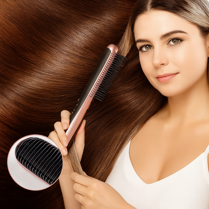 Cepillo Alisador de Cabello 2 en 1 - GlowStraight 2-in-1 Brush™