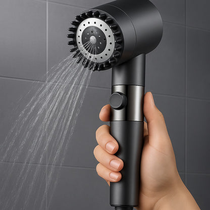 CABEZAL DE DUCHA CON MASAJEADOR ALTA PRESION-AQUABOOST™