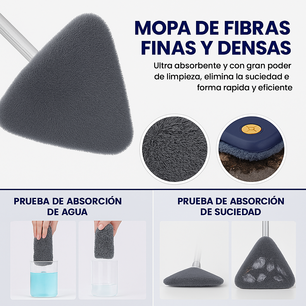 MOPA GIRATORIA DE 360°-MAGIC SPIN MOP™