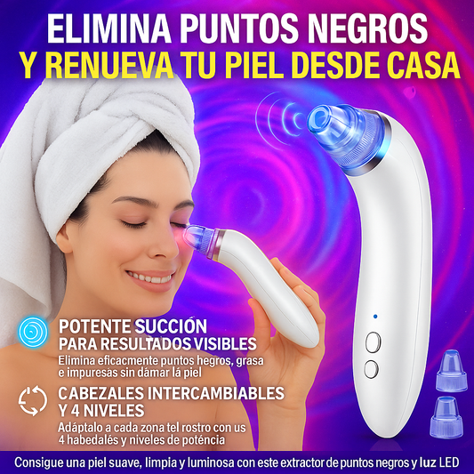 ASPIRADOR DE PUNTOS NEGROS A PILA- POREMASTER™